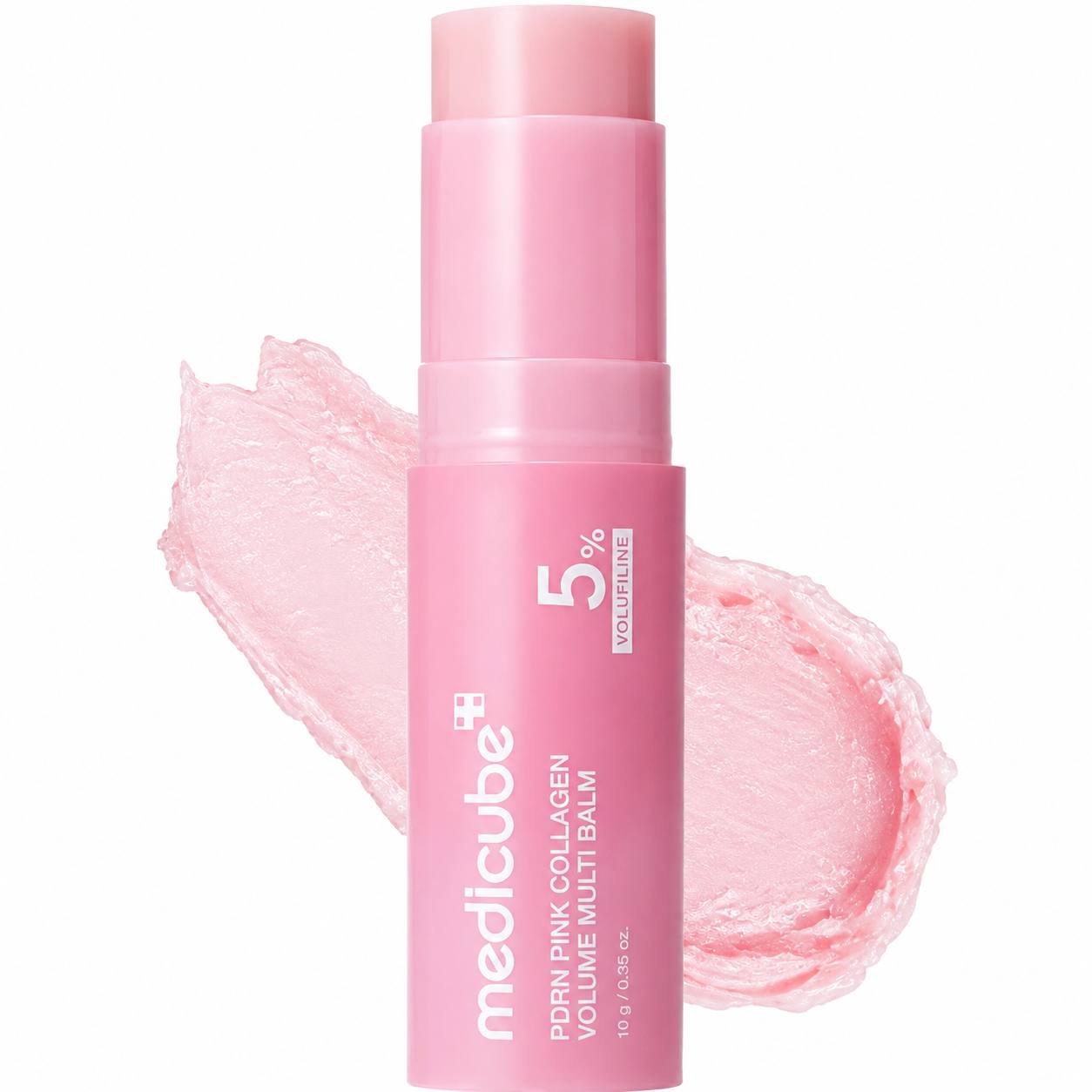 [NEW] [medicube] PDRN Pink Collagen Volume Multi Balm | All In One Volufiline, PDRN, NAD Stick for Youthful-Looking, Helping Look of Fine Lines, Firming Care, Anti-Aging Care | For Under-Eyes, Neck, Forehead, Smile Lines, Lip Care | Korean Skincare